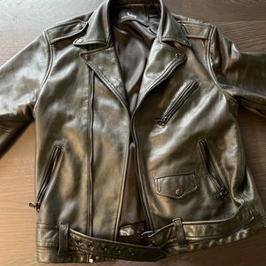 LaER100% leather jacket